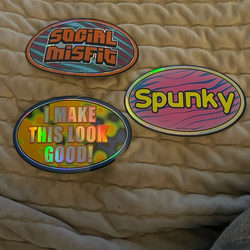 Y2K stickers